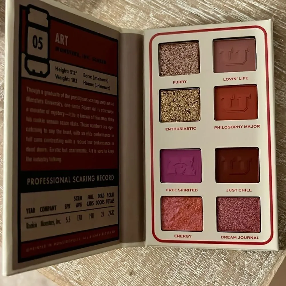 Revolution x Monsters  Inc University Eyeshadow Palette